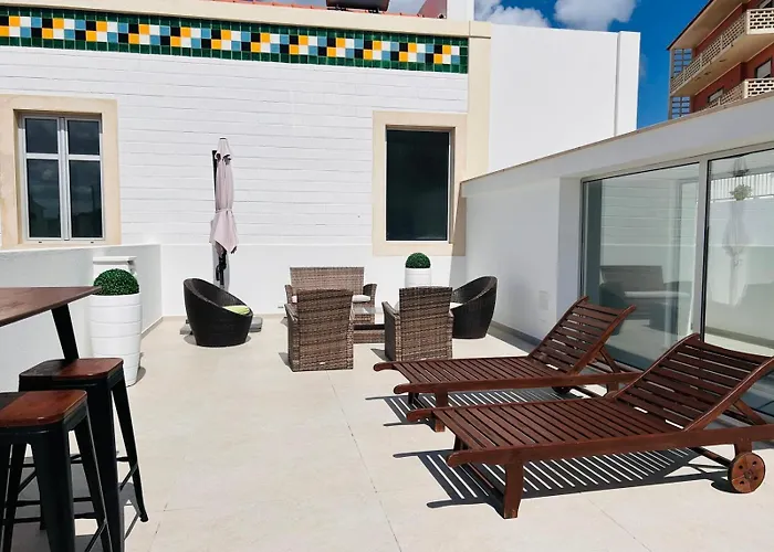 Lejlighed Foz House - Rooftop & Sea View Foz do Arelho